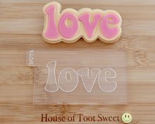 Load image into Gallery viewer, Love Embosser / Cutter - Made in the UK with Love from House of Toot Sweet - Just £6! Shop now at House of Toot Sweet