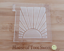 Load image into Gallery viewer, Sunburst Embosser / Cutter - Made in the UK with Love from House of Toot Sweet - Just £5! Shop now at House of Toot Sweet
