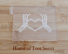 Load image into Gallery viewer, Skeleton Love Heart Embosser - Made in the UK with Love from House of Toot Sweet - Just £6! Shop now at House of Toot Sweet