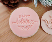 Load image into Gallery viewer, Happy Holidays Stamp - Made in the UK with Love from House of Toot Sweet - Just £5! Shop now at House of Toot Sweet