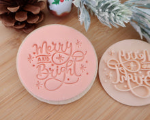 Load image into Gallery viewer, Merry and Bright Stamp - Made in the UK with Love from House of Toot Sweet - Just £5! Shop now at House of Toot Sweet