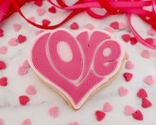 Load image into Gallery viewer, Groovy Love Heart Embosser / Cutter - Made in the UK with Love from House of Toot Sweet - Just £6! Shop now at House of Toot Sweet
