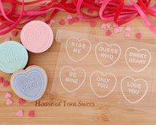 Load image into Gallery viewer, Love Heart Sweets Embosser / Cutter - Made in the UK with Love from House of Toot Sweet - Just £6.50! Shop now at House of Toot Sweet