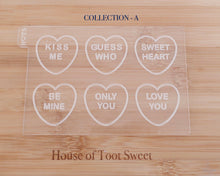 Load image into Gallery viewer, Love Heart Sweets Embosser / Cutter - Made in the UK with Love from House of Toot Sweet - Just £6.50! Shop now at House of Toot Sweet