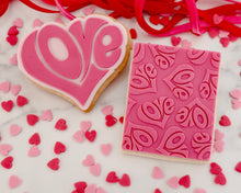 Load image into Gallery viewer, Groovy Love Heart Embosser / Cutter - Made in the UK with Love from House of Toot Sweet - Just £6! Shop now at House of Toot Sweet