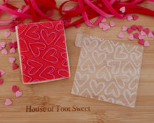 Load image into Gallery viewer, Scribble Hearts Texture Embosser - Made in the UK with Love from House of Toot Sweet - Just £7! Shop now at House of Toot Sweet