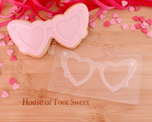 Load image into Gallery viewer, Heart Shaped Glasses Embosser / Cutter - Made in the UK with Love from House of Toot Sweet - Just £6.50! Shop now at House of Toot Sweet