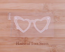 Load image into Gallery viewer, Heart Shaped Glasses Embosser / Cutter - Made in the UK with Love from House of Toot Sweet - Just £6.50! Shop now at House of Toot Sweet