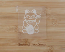 Load image into Gallery viewer, Lucky Cat/ Waving Cat Embosser / Cutter - Made in the UK with Love from House of Toot Sweet - Just £6.50! Shop now at House of Toot Sweet