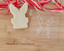 Load image into Gallery viewer, Rabbit Embosser / Cutter - Made in the UK with Love from House of Toot Sweet - Just £6.50! Shop now at House of Toot Sweet