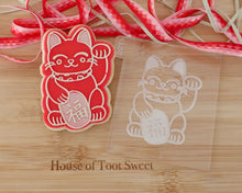 Load image into Gallery viewer, Lucky Cat/ Waving Cat Embosser / Cutter - Made in the UK with Love from House of Toot Sweet - Just £6.50! Shop now at House of Toot Sweet