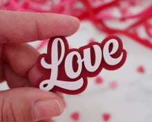 Load image into Gallery viewer, Valentine Cupcake Toppers/ Charms - Made in the UK with Love  from House of Toot Sweet - Just £1.50! Shop now at House of Toot Sweet