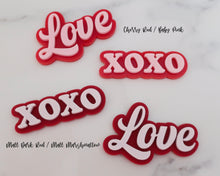 Load image into Gallery viewer, Valentine Cupcake Toppers/ Charms - Made in the UK with Love  from House of Toot Sweet - Just £1.50! Shop now at House of Toot Sweet