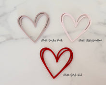 Load image into Gallery viewer, Scribble Heart - Cupcake Toppers/ Charms - Made in the UK with Love  from House of Toot Sweet - Just £5.50! Shop now at House of Toot Sweet
