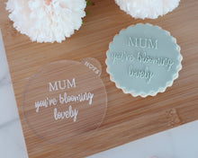 Load image into Gallery viewer, Mum You're Blooming Lovely Embosser - Made in the UK with Love from House of Toot Sweet - Just £6! Shop now at House of Toot Sweet