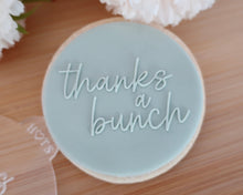 Load image into Gallery viewer, Thanks a Bunch Embosser - Made in the UK with Love from House of Toot Sweet - Just £6! Shop now at House of Toot Sweet