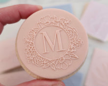 Load image into Gallery viewer, Floral Monogram Letter Embosser - Made in the UK with Love from House of Toot Sweet - Just £6.50! Shop now at House of Toot Sweet