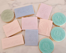 Load image into Gallery viewer, Floral Monogram Letter Embosser - Made in the UK with Love from House of Toot Sweet - Just £6.50! Shop now at House of Toot Sweet