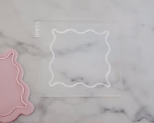 Load image into Gallery viewer, Square Wavy Frame Embosser / Cutter - Made in the UK with Love from House of Toot Sweet - Just £6! Shop now at House of Toot Sweet