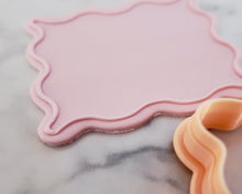 Load image into Gallery viewer, Rectangle Wavy Frame Embosser / Cutter - Made in the UK with Love from House of Toot Sweet - Just £6.50! Shop now at House of Toot Sweet