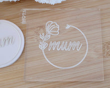 Load image into Gallery viewer, Floral Border Mum, Mom, Mam, Nan Embosser / Cutter - Made in the UK with Love from House of Toot Sweet - Just £6.50! Shop now at House of Toot Sweet