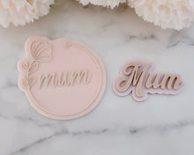 Load image into Gallery viewer, Floral Border Mum, Mom, Mam, Nan Embosser / Cutter - Made in the UK with Love from House of Toot Sweet - Just £6.50! Shop now at House of Toot Sweet