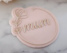 Load image into Gallery viewer, Floral Border Mum, Mom, Mam, Nan Embosser / Cutter - Made in the UK with Love from House of Toot Sweet - Just £6.50! Shop now at House of Toot Sweet