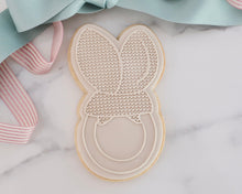 Load image into Gallery viewer, Crochet Bunny Ears Teether Embosser / Cutter - Made in the UK with Love  from House of Toot Sweet - Just £6.50! Shop now at House of Toot Sweet