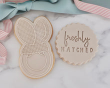 Load image into Gallery viewer, Crochet Bunny Ears Teether Embosser / Cutter - Made in the UK with Love  from House of Toot Sweet - Just £6.50! Shop now at House of Toot Sweet
