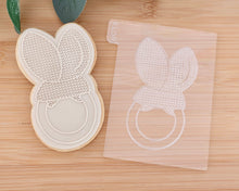 Load image into Gallery viewer, Crochet Bunny Ears Teether Embosser / Cutter - Made in the UK with Love  from House of Toot Sweet - Just £6.50! Shop now at House of Toot Sweet