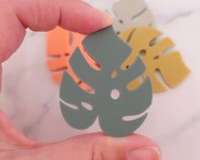 Load image into Gallery viewer, Monstera Leaf - Cupcake Toppers or Charms - Made in the UK with Love  from House of Toot Sweet - Just £3.50! Shop now at House of Toot Sweet