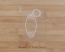 Load image into Gallery viewer, Blank Retro Motel Key Ring Embosser / Cutter - Made in the UK with Love from House of Toot Sweet - Just £6.50! Shop now at House of Toot Sweet