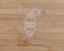 Load image into Gallery viewer, Bride Tribe - Retro Motel Key Ring Embosser / Cutter - Made in the UK with Love from House of Toot Sweet - Just £6.50! Shop now at House of Toot Sweet
