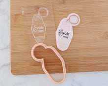 Load image into Gallery viewer, Bride Tribe - Retro Motel Key Ring Embosser / Cutter - Made in the UK with Love from House of Toot Sweet - Just £6.50! Shop now at House of Toot Sweet