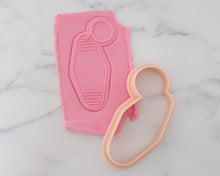 Load image into Gallery viewer, Blank Retro Motel Key Ring Embosser / Cutter - Made in the UK with Love from House of Toot Sweet - Just £6.50! Shop now at House of Toot Sweet
