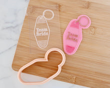Load image into Gallery viewer, Team Bride - Retro Motel Key Ring Embosser / Cutter - Made in the UK with Love from House of Toot Sweet - Just £6.50! Shop now at House of Toot Sweet