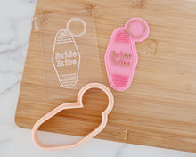 Load image into Gallery viewer, Bride Tribe - Retro Motel Key Ring Embosser / Cutter - Made in the UK with Love from House of Toot Sweet - Just £6.50! Shop now at House of Toot Sweet