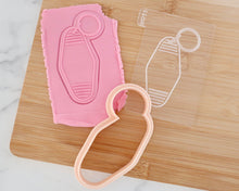 Load image into Gallery viewer, Blank Retro Motel Key Ring Embosser / Cutter - Made in the UK with Love from House of Toot Sweet - Just £6.50! Shop now at House of Toot Sweet