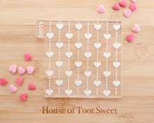 Load image into Gallery viewer, Stitched Hearts Texture Embosser - Made in the UK with Love from House of Toot Sweet - Just £7! Shop now at House of Toot Sweet