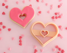 Load image into Gallery viewer, Donut heart Shape Cookie Cutter - Made in the UK with Love from House of Toot Sweet - Just £5! Shop now at House of Toot Sweet