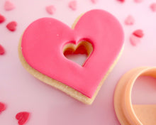 Load image into Gallery viewer, Donut heart Shape Cookie Cutter - Made in the UK with Love from House of Toot Sweet - Just £5! Shop now at House of Toot Sweet