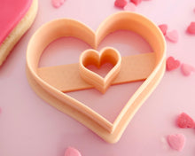 Load image into Gallery viewer, Donut heart Shape Cookie Cutter - Made in the UK with Love from House of Toot Sweet - Just £5! Shop now at House of Toot Sweet