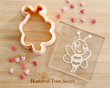 Load image into Gallery viewer, Cute Bee Embosser / Cutter - Made in the UK with Love from House of Toot Sweet - Just £6! Shop now at House of Toot Sweet