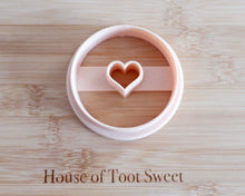 Load image into Gallery viewer, Donut heart Cookie Cutter - Made in the UK with Love from House of Toot Sweet - Just £6! Shop now at House of Toot Sweet