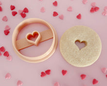 Load image into Gallery viewer, Donut heart Cookie Cutter - Made in the UK with Love from House of Toot Sweet - Just £6! Shop now at House of Toot Sweet