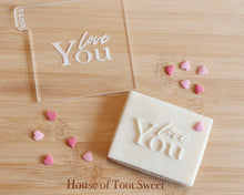 Load image into Gallery viewer, Love You Embosser - Made in the UK with Love from House of Toot Sweet - Just £6! Shop now at House of Toot Sweet