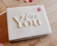Load image into Gallery viewer, Love You Embosser - Made in the UK with Love from House of Toot Sweet - Just £6! Shop now at House of Toot Sweet