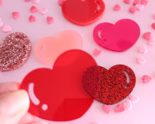 Load image into Gallery viewer, Balloon Hearts - Cupcake Charms - Made in the UK with Love  from House of Toot Sweet - Just £3.50! Shop now at House of Toot Sweet