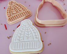 Load image into Gallery viewer, Pom Pom Woolly Hat Stamp / Cutter - Made in the UK with Love from House of Toot Sweet - Just £5! Shop now at House of Toot Sweet