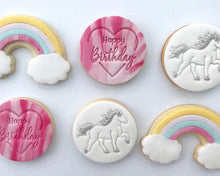 Load image into Gallery viewer, Happy Birthday Heart Stamp - Made in the UK with Love from House of Toot Sweet - Just £5! Shop now at House of Toot Sweet